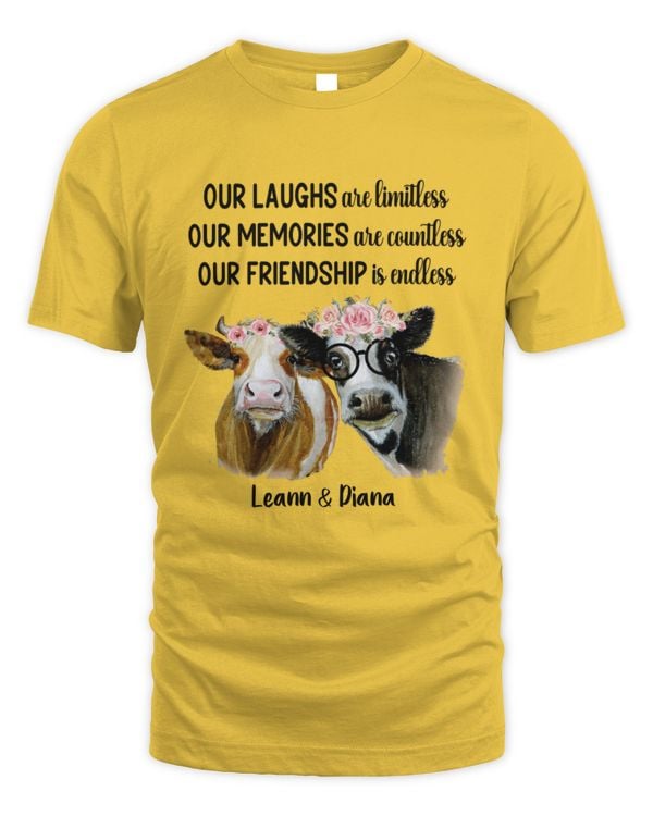 Endless Friendship for Cow Lovers - Apparel Collection