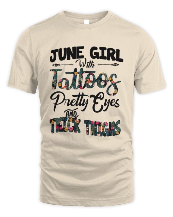 Girl With Tattoos Pretty Eyes Thick June Woman Girl