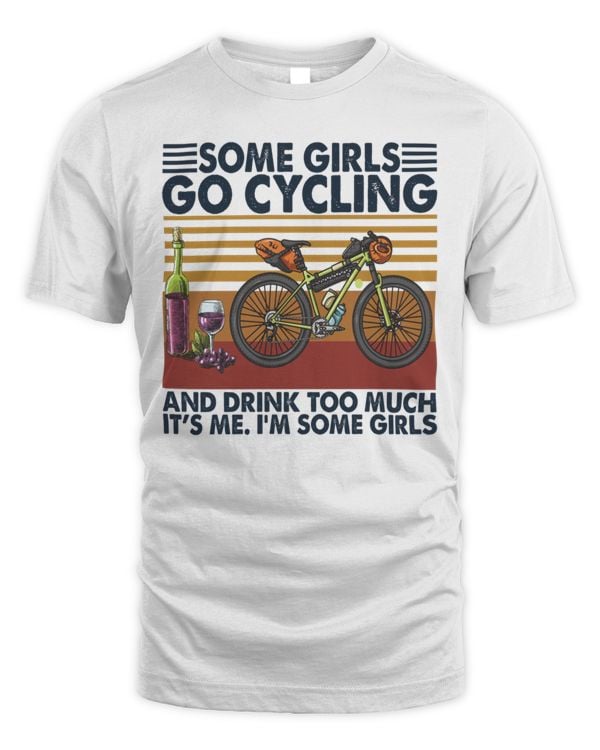 some girls go cycling and drink too much cycling lovers