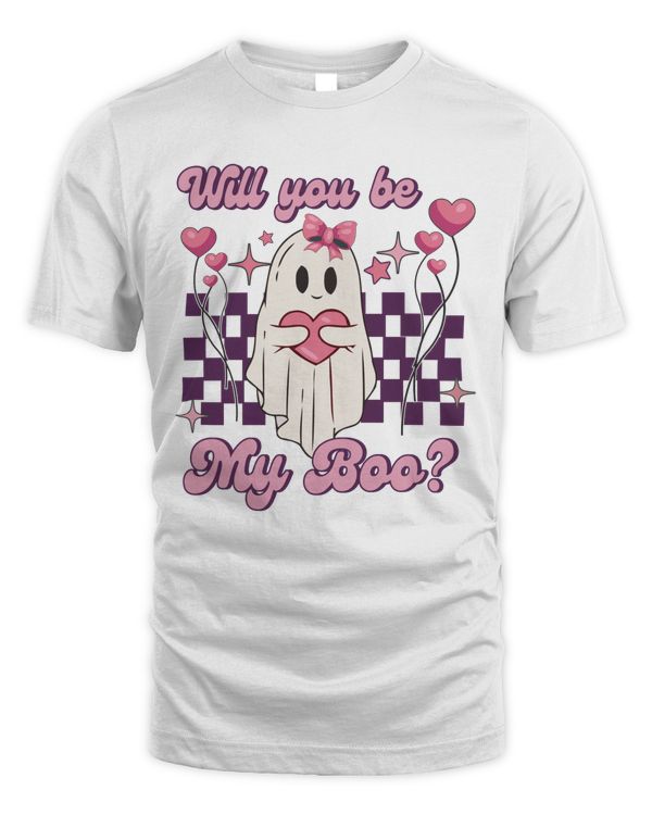Will You Be My Boo Shirt Comfort Colors Valentine s Day SweatShirt Ghost Valentine T-shirt