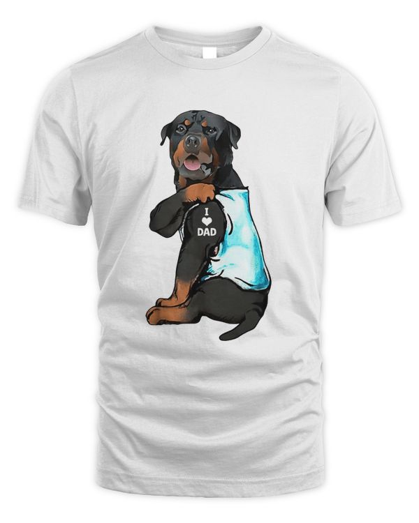 I Love Dad Rottweiler