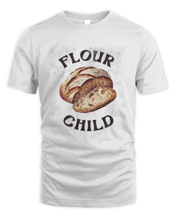 Flour Child T-Shirt, Baking T-Shirt, Bread Baking Gift, Funny Baking Shirt, Best Friend Gift, Christmas Gift For Her