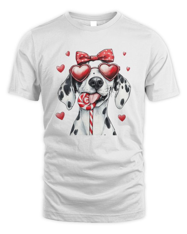 Valentine's Dalmatian