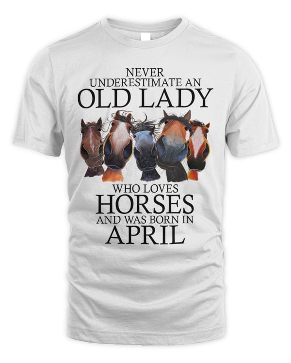 April - An old lady who loves horses