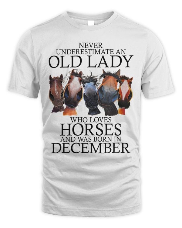 December - An old lady who loves horses