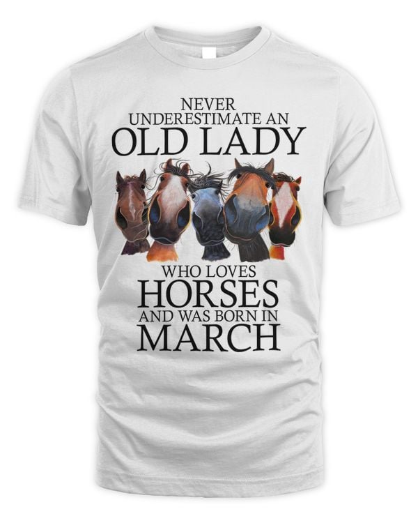 March - An old lady who loves horses