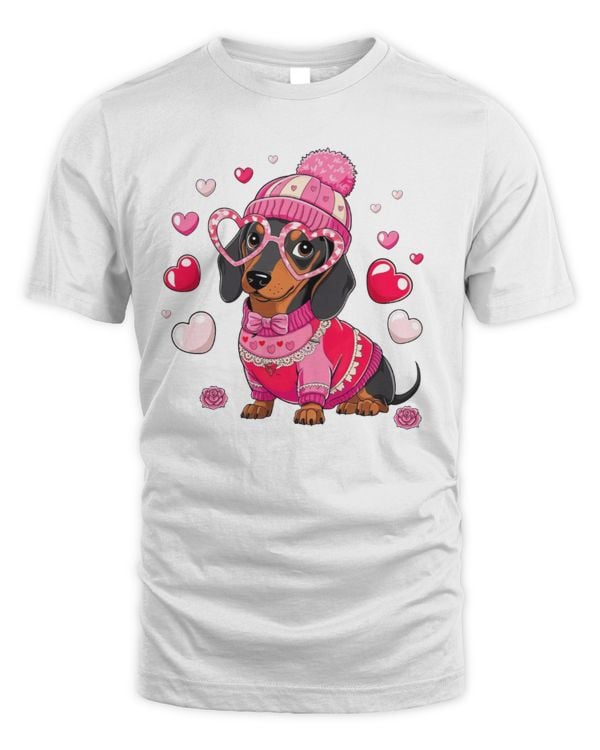 Valentine Dachshund Dog