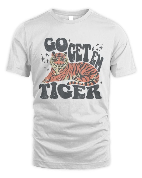 Retro Go GetEm Tiger Easy Sport For Men And Women TShirt