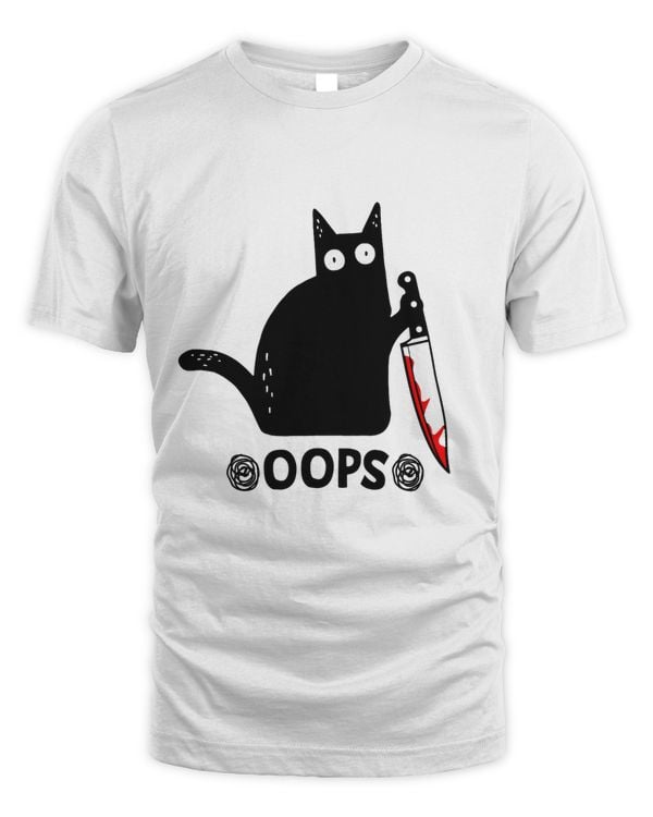 Oops - Funny Cat Shirt
