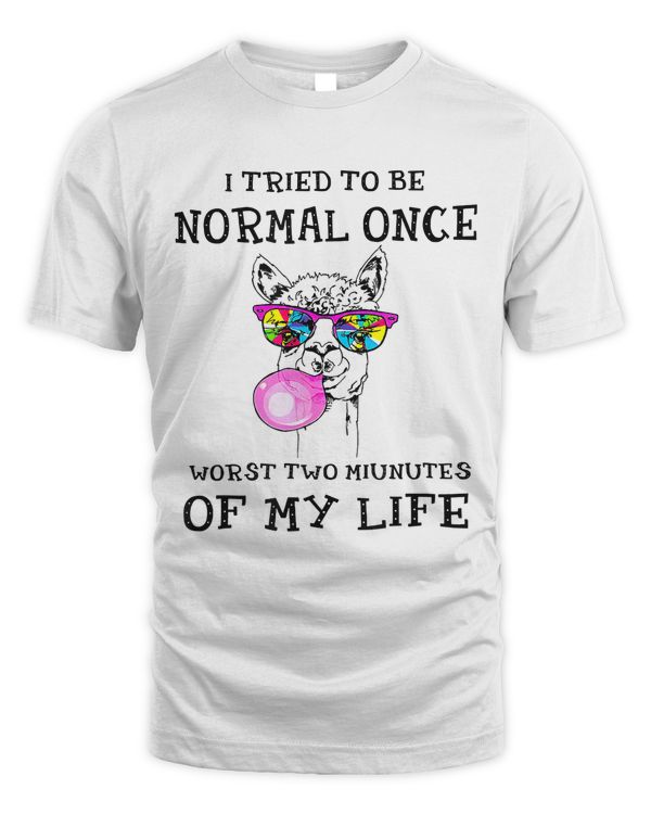 I Tried To Be Normal Once Worst Two Minutes Of My Life Llama 284