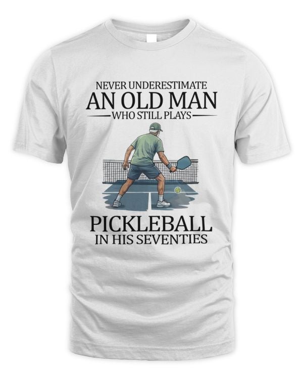 Never underestimate an old man who still plays pickleball in his Seventies