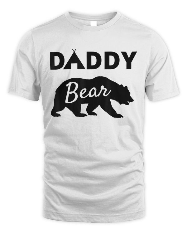 Fathers Day Gift from Wife Son Daughter Baby Kids Daddy Bear T-Shirt