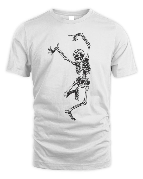 Dance With Death T-Shirt - Skeleton Halloween T-Shirt