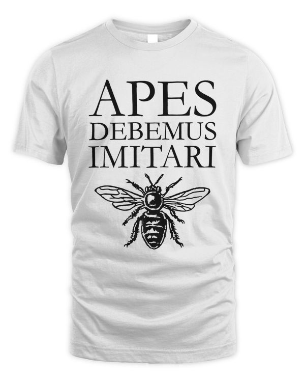 APES DEBEMUS IMITARI Beekeeper Gift T-Shirt Premium T-Shirt