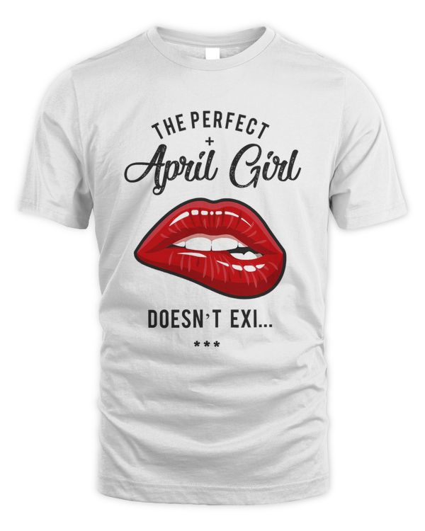 April Birthday Aries Funny Women Girl or Toddler Gift T-Shirt