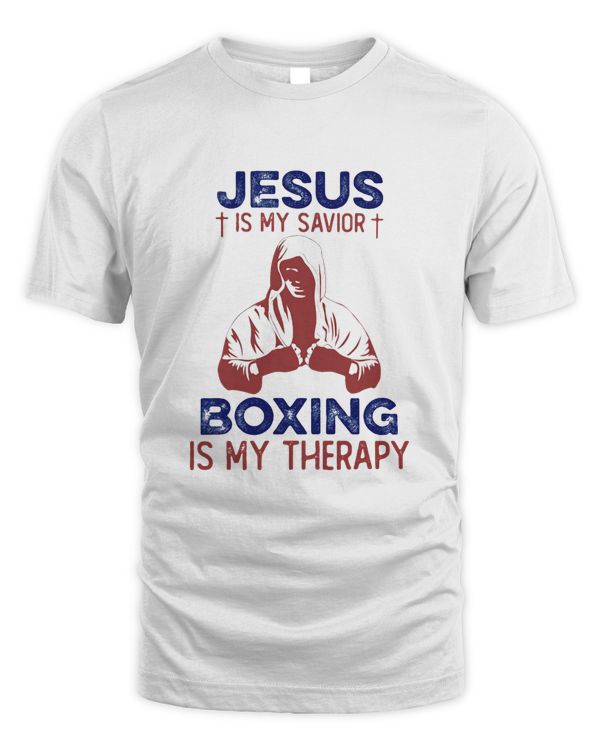 Jesus is my Savior Boxing is my therapy