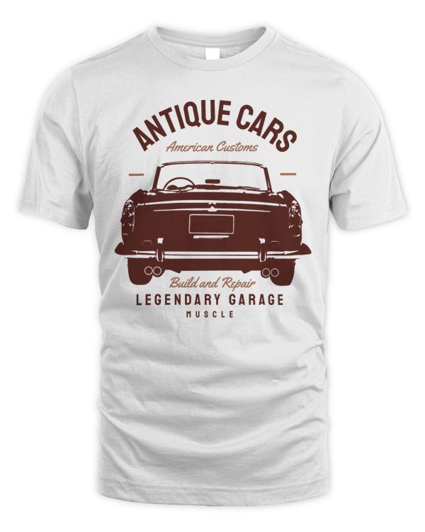 Antique Cars American Customs Build And Repair Legendary Garage Muscle Retro Vintage