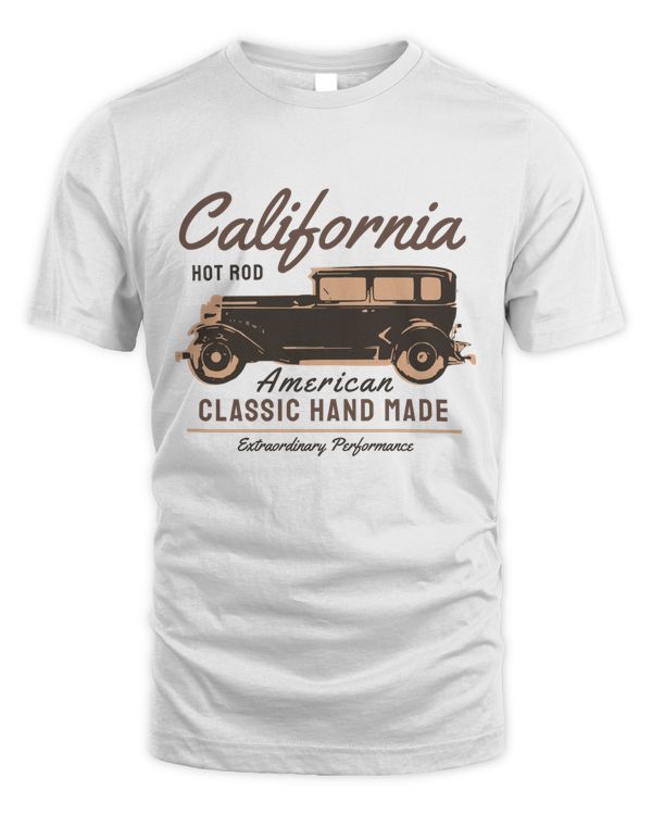 California Hod Rod American Classic Hand Made Extraordinary Performance Retro Vintage