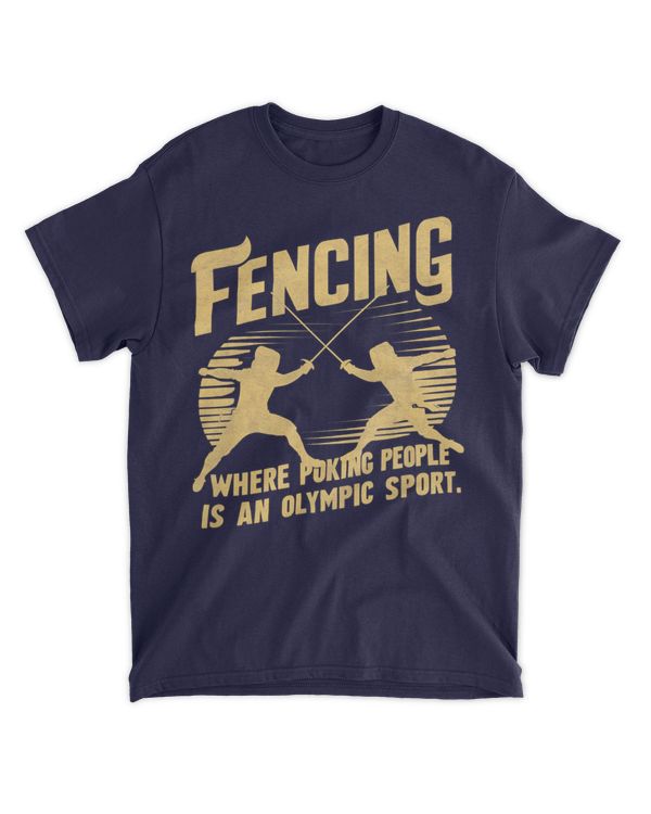 fencing where poking people is an olympic sport