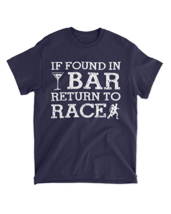 If found in bar return to race