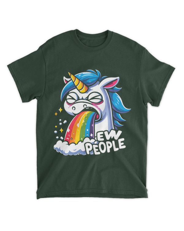 Cute Unicorn Ew People Vomiting Rainbow