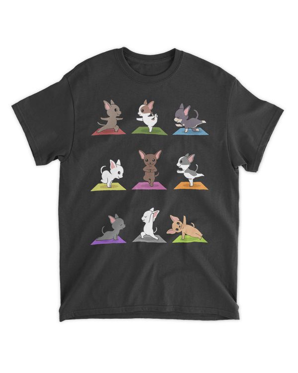 Chihuahua Yoga for a Yoga Workout Fan Tank Top