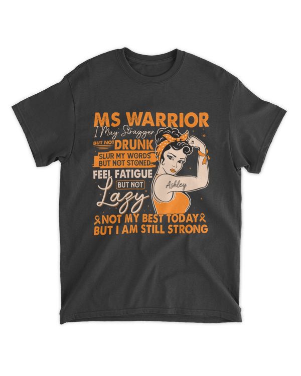 RD MS Warrior Strong Woman Shirt