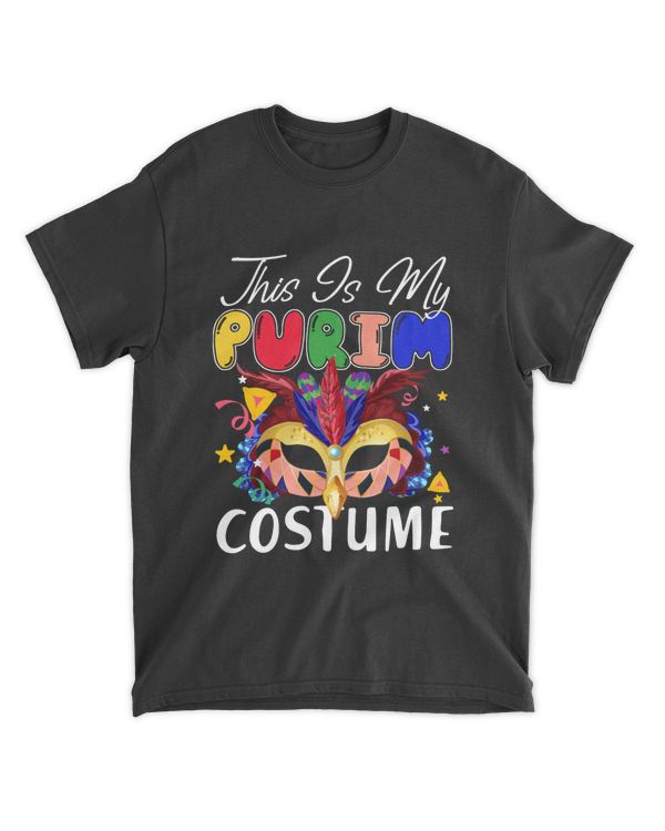 RD This Is My Purim Costume Jewish Purim Gift Shirt