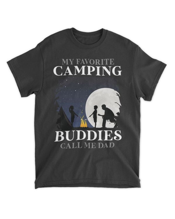 Camping Buddies Call Dad