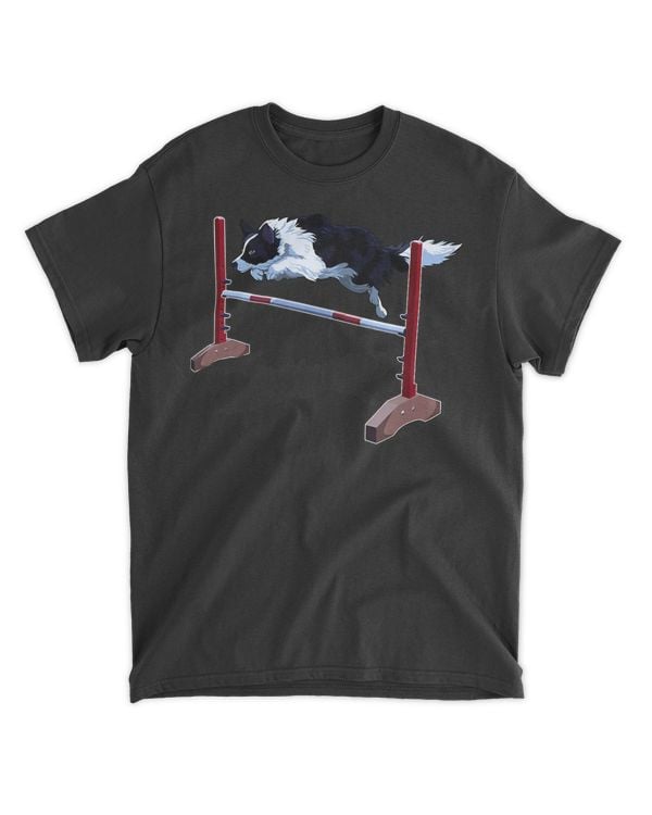 Cute Border Collie Agility Dog Sport T-Shirt