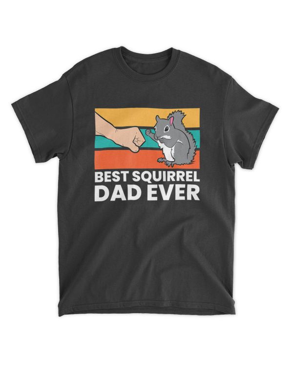 Best Squirrel Dad Ever Vintage Squirrel