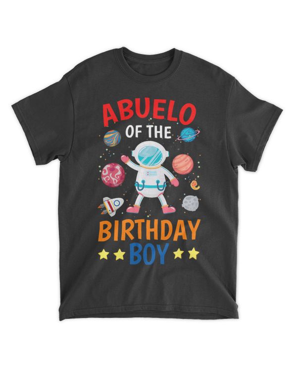 Abuelo Of The Birthday Boy Space Planet Theme Bday Party