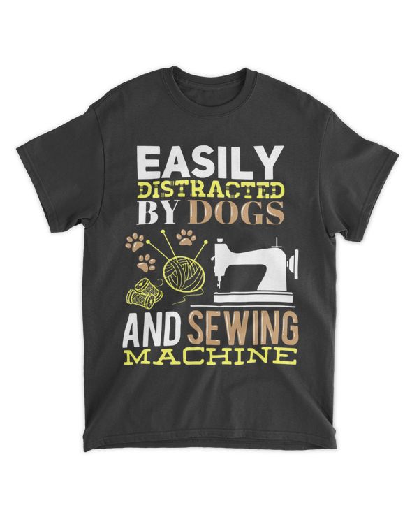 Easily Distracted By Dogs And Sewing Machines 2Sewing