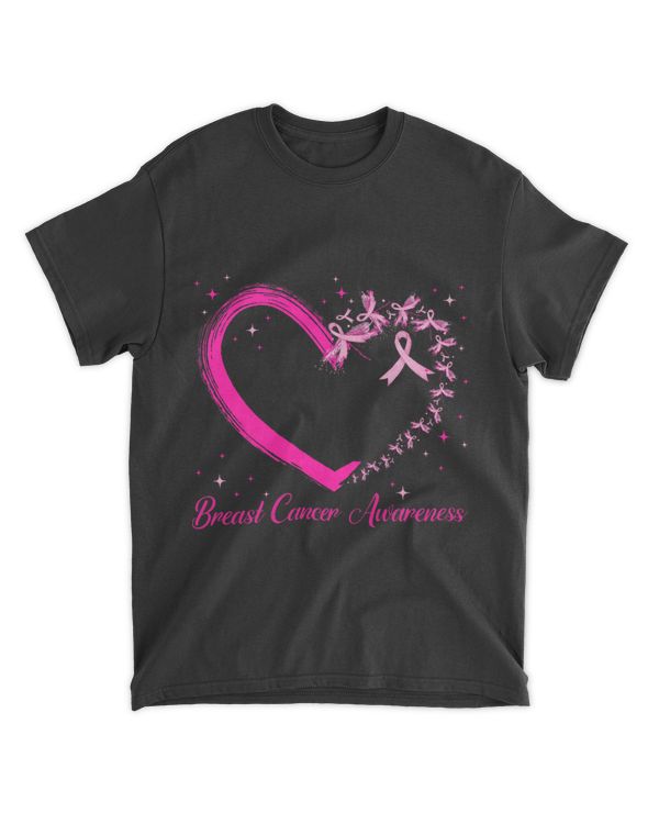in october we wear pink breast cancer awareness dragonfly