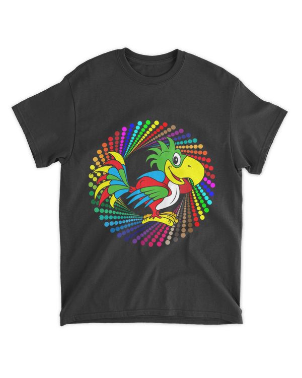 Cartoon Macaw Parrot