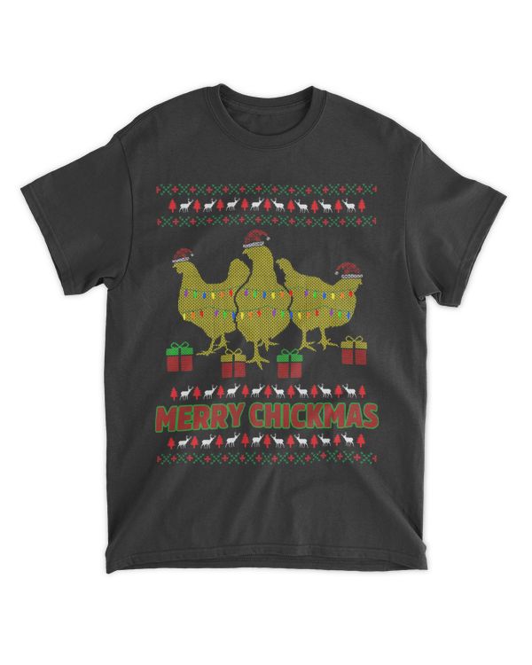Chickmas Christmas Occasion Funny Chicken Pet Lover 263