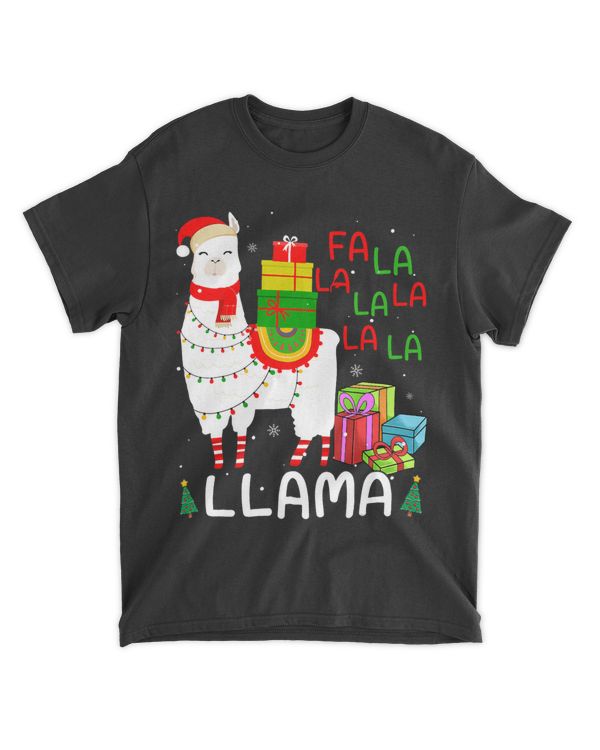 Christmas 2Outfit Fa La La Llama Funny Xmas Lllama Lover