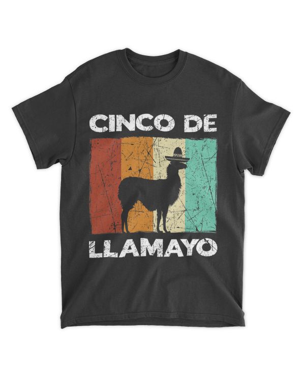 Cinco De Llama Mayo Funny Mexican Cinco De Mayo 2Vintage