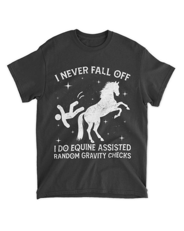 Distressed Equine Assisted Gravity Checks Funny Horse Riding