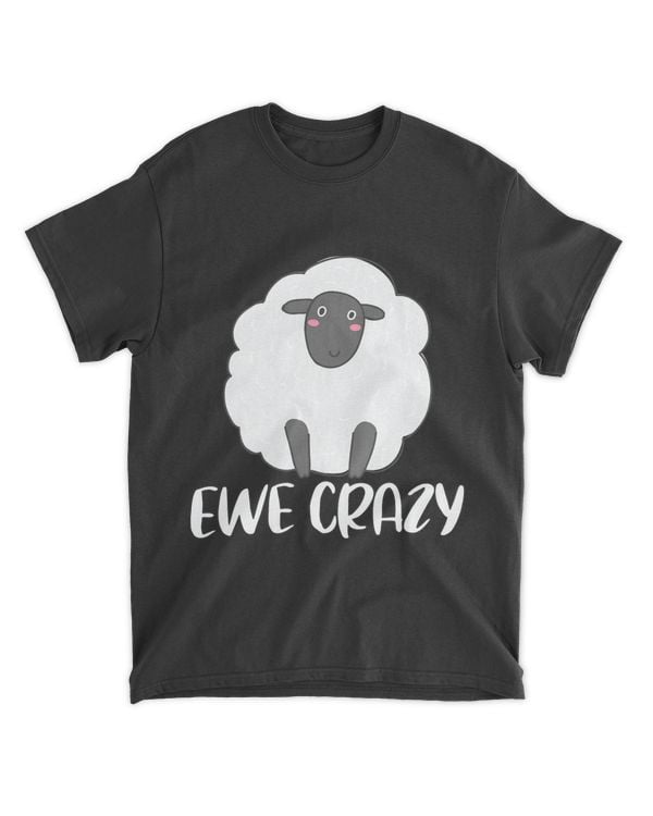 Ewe Crazy 2You Crazy 2Funny Sheep And Lamb Farm Animals