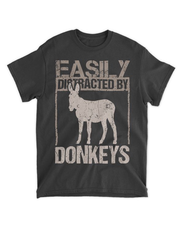 Easily destracted by donkeys design for donkey lover