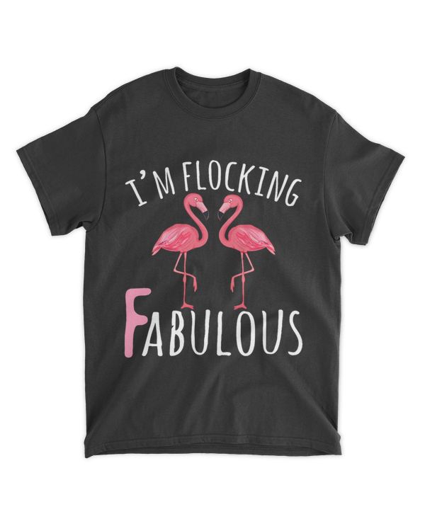 Im Flocking Fabulous Watercolor Pink Flamingo