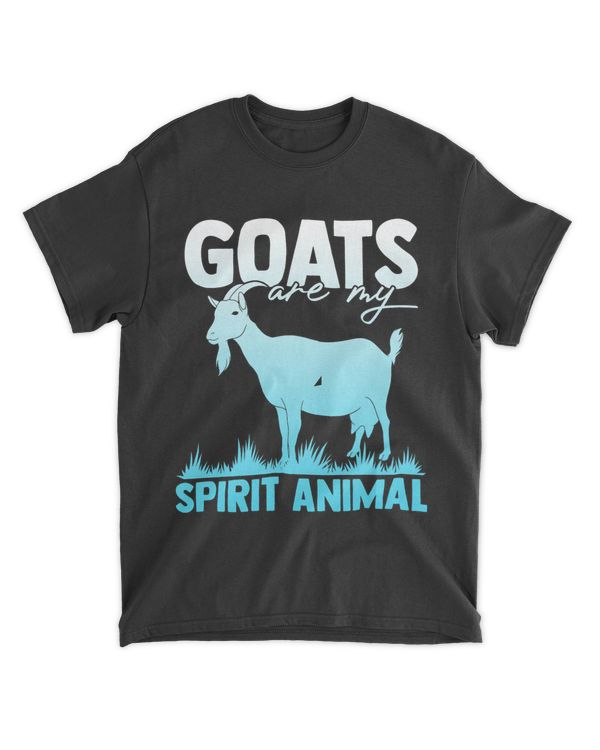 Goats Are My Spirit Animal Cool Funny Goat Lover Apparel