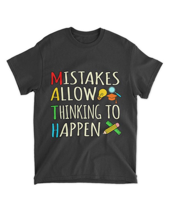 Math Student Mistakes Mathematics Maths Teacher Graphic