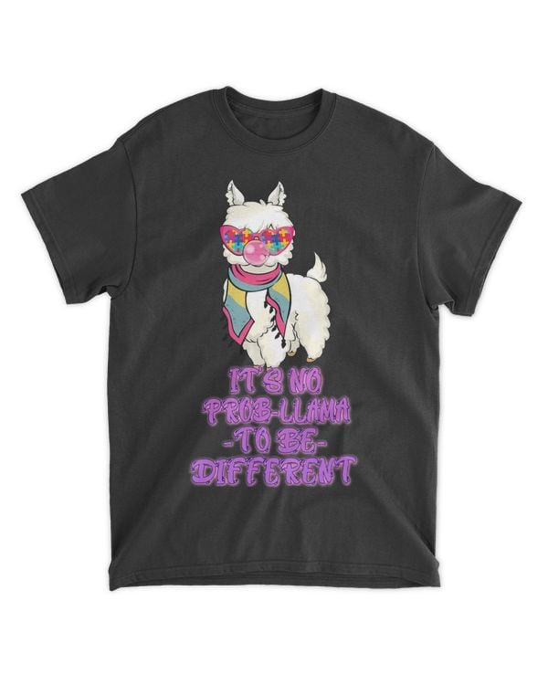 Its No Probllama To Be Different Funny Sassy Sarcastic