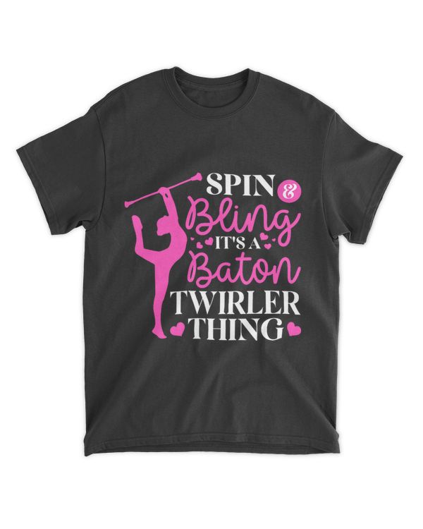 Baton Twirling Spin Bling Baton Twirler Thing Majorette
