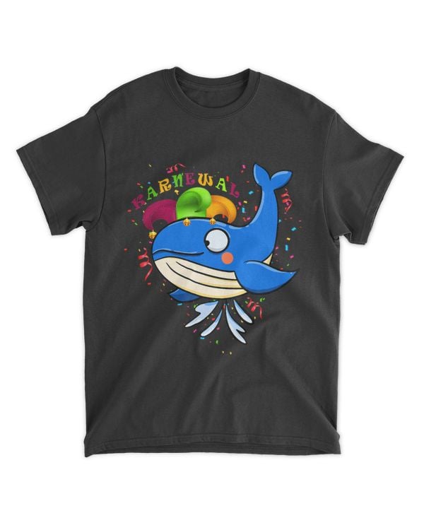 Carnival Whale Fancy Dress Costume Jester Cap Carnival