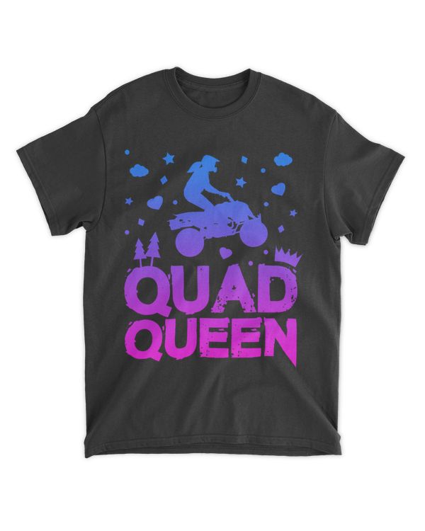 Cute ATV Girls Women 4x4 Four Wheeling Quad Queen Riding