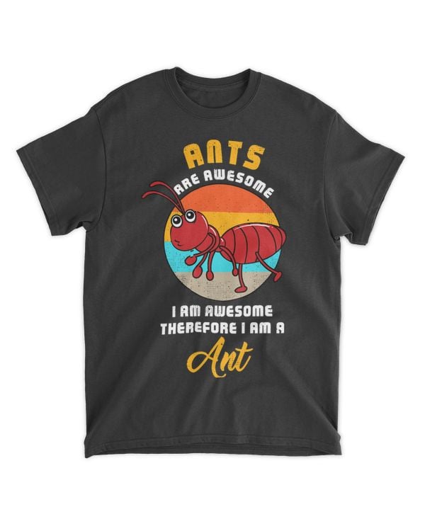 Awesome I Am Ant Retro Costume Funny Easy Halloween Idea