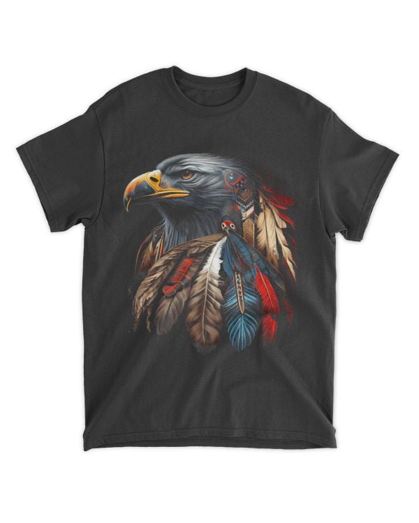 Macaw Native American Indian Northwest Tribal Graphic Tee